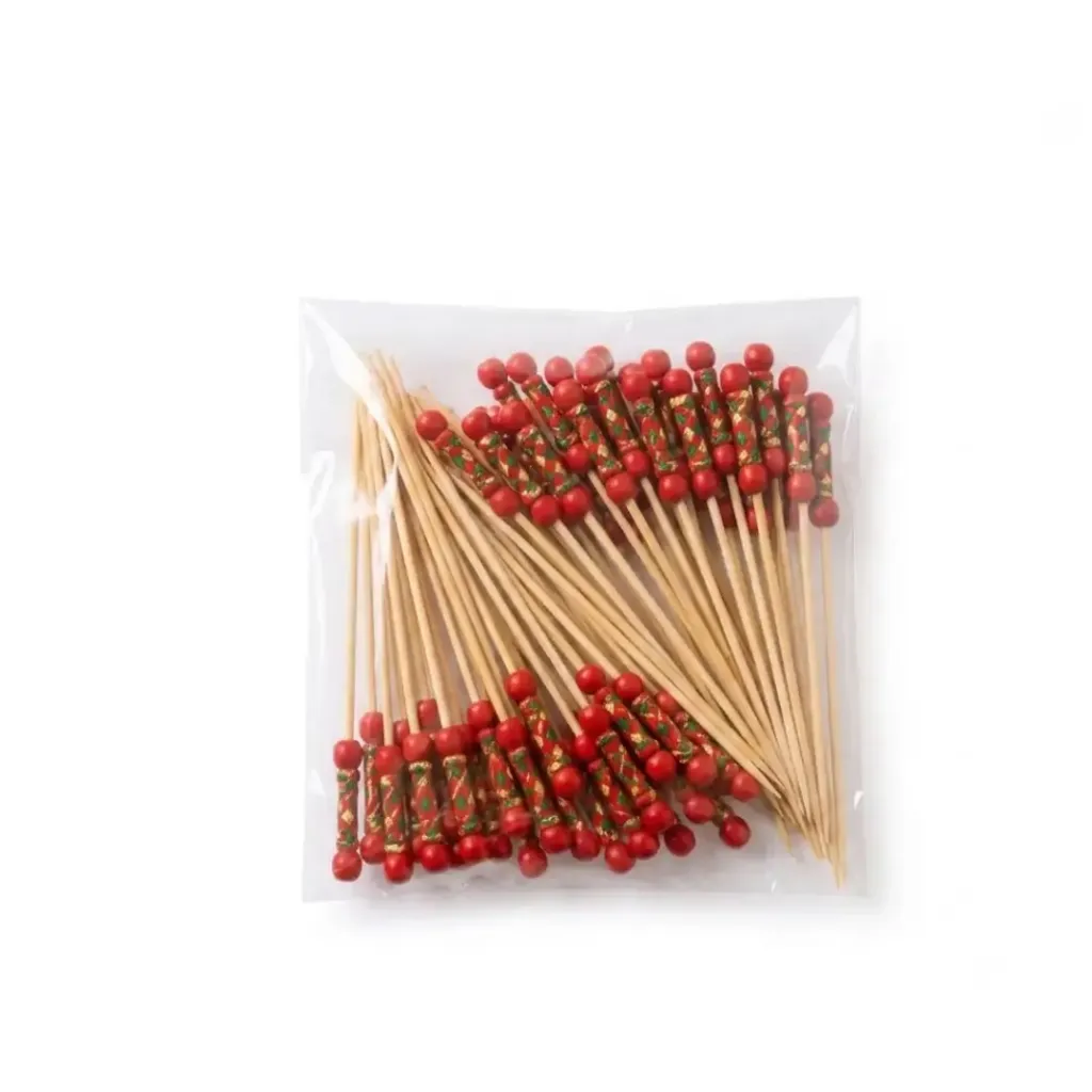 Pique avec extrémité décoré en bois ROUGE 437-13 (1).webp
