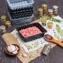 [MENUBOX_C-2_EL377 + LID] Boite noir micro-ondable 2 compartiments avec couvercle transparent ELTRON (32) (6).webp