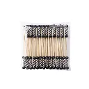 Pique avec extrémité décoré en bois noir 437-13 (2).webp
