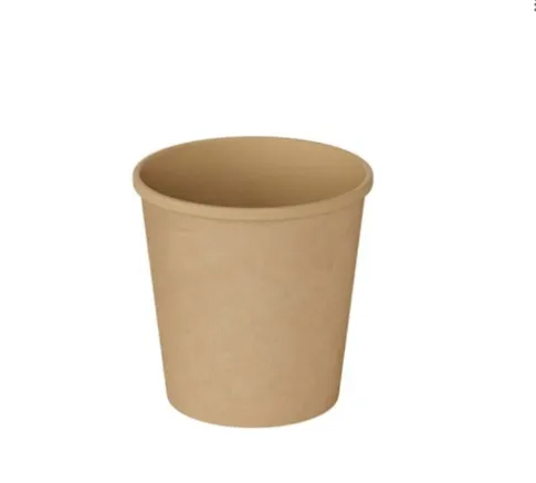 BOWL KRAFT 350ML (500 pièce par carton )(10 sacs × 50 pc)( 40 cartons par palette)