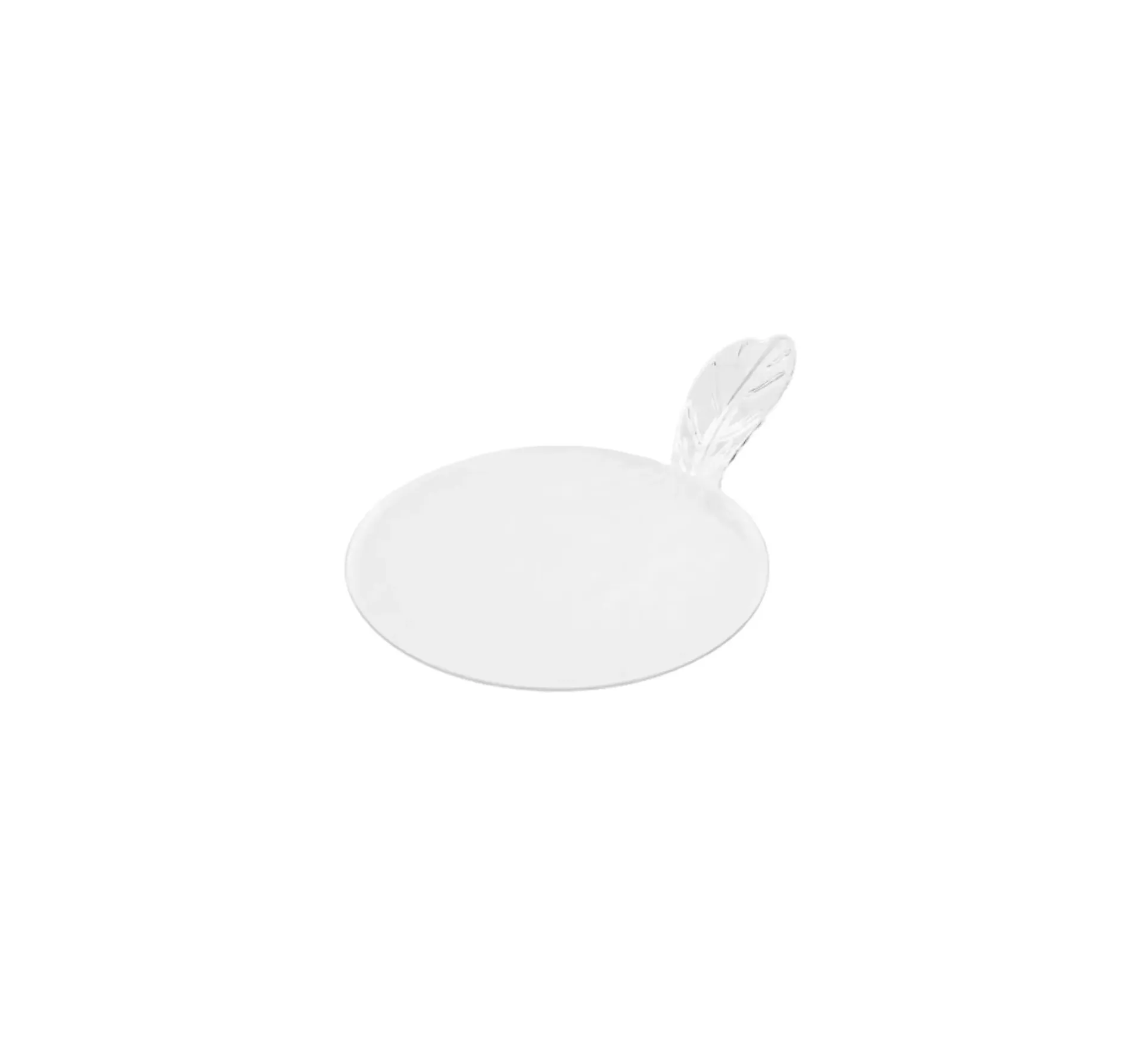 Pack de 12 verrines plateaux en cristal transparentes  ( Tarif par sac de 12 unités)