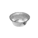 Barquette Aluminium Ronde Spécial Chaud 16,2 x 16,2 cm (100 unités par sac) (600 unités par carton)