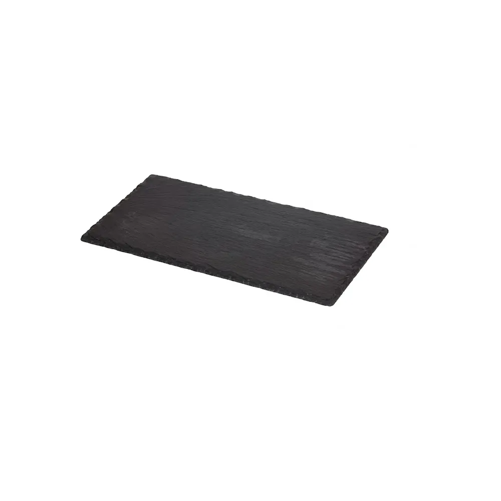Pack de 24 verrines plateaux rectangulaires noires ( Tarif par sac de 24 unités)