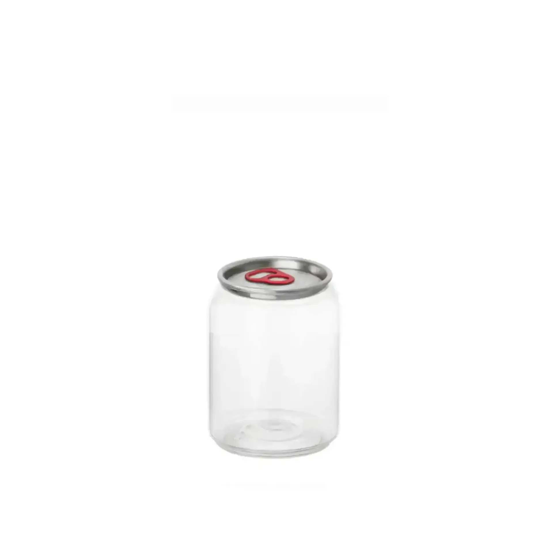 Canettes can cake 220 ml avec couvercle aluminum à ouverture totale Easy Open et languette rouge (carton de 200 unités) DP