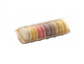 SET MACARON 6 PCS DORE HAS ( 250 pièce SET par carton)( 30 cartons par palette)