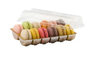 SET MACARON 12 PCS DORE ( 250 pièce SET par carton)( 30 cartons par palette)