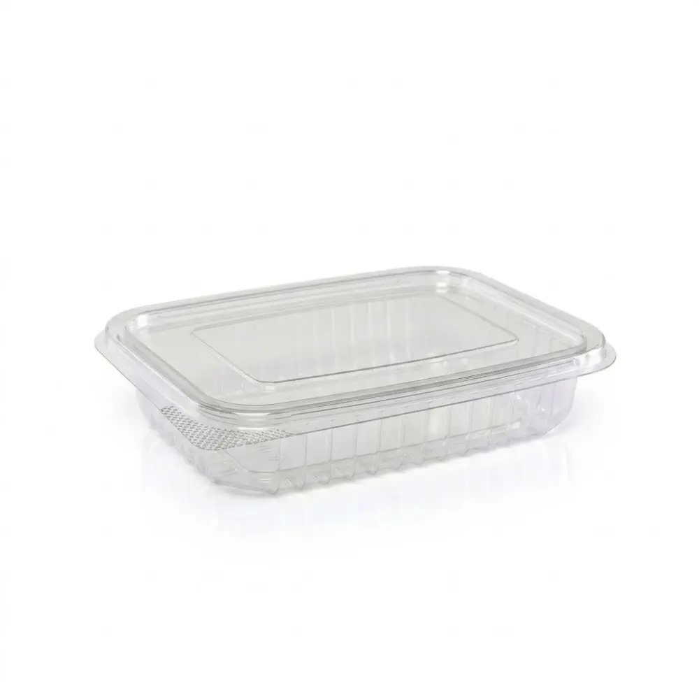 [DPL11H40] Boîte Rectangulaire 500 ml avec Charnière attaché DEV  (6 sacs × 100 piéces)( 600 unités par carton)