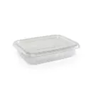 Boîte Rectangulaire 500 ml avec Charnière attaché DEV  (6 sacs × 100 piéces)( 600 unités par carton)