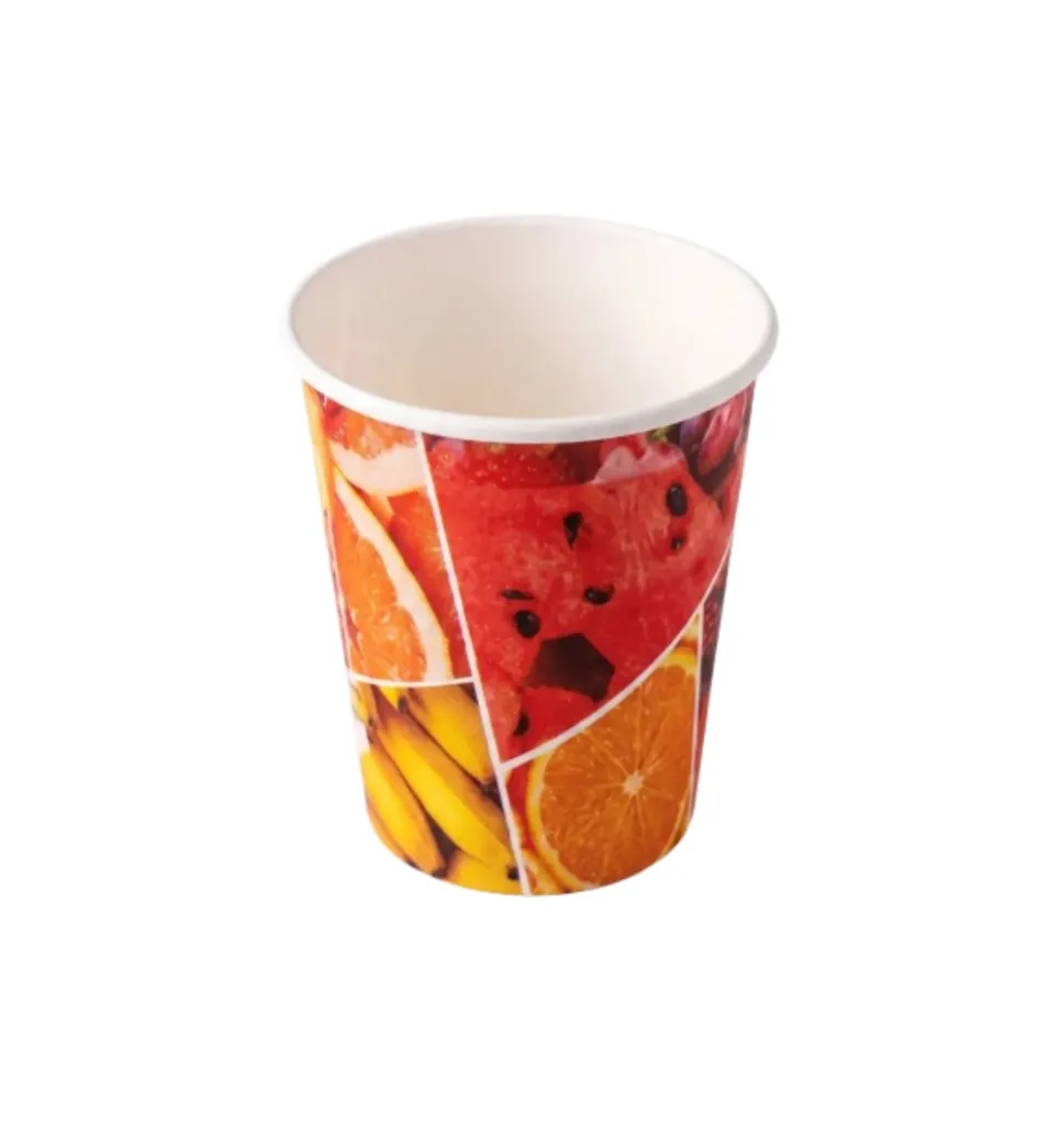 Gobelet en carton pour jus 33 cl PA (50 unités × 20 sacs)(1 000 unités par carton)