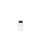 Bouteille 60 ml col 30-25 Ø 30 mm avec bouchon noir DP ( 500 unités par carton)