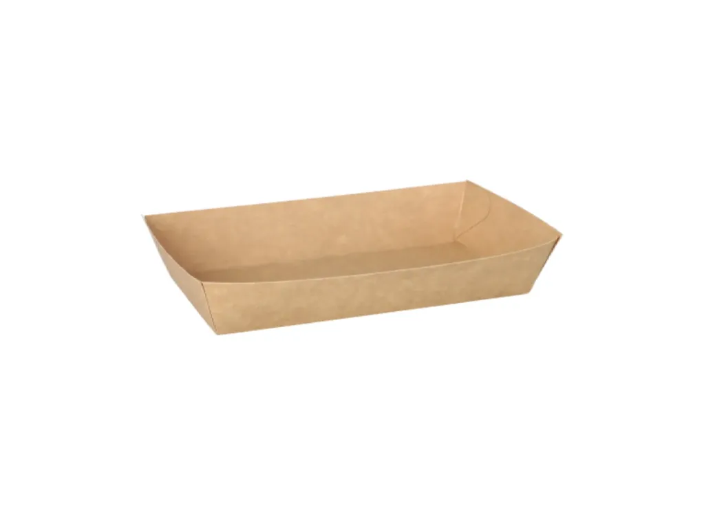 Plateau alimentaire ingraissable 17 x 10,5 x 5 cm (100 unités par sacs) (400 unités par carton) UPS