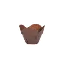 Tulipes à muffins en papier extrémités rond (2880 unités par carton) ECOPACK