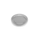 Assiette Ø12 cm argent Quick (1 unité de vente = sac de 20 pièces) (100 unités de vente par carton)
