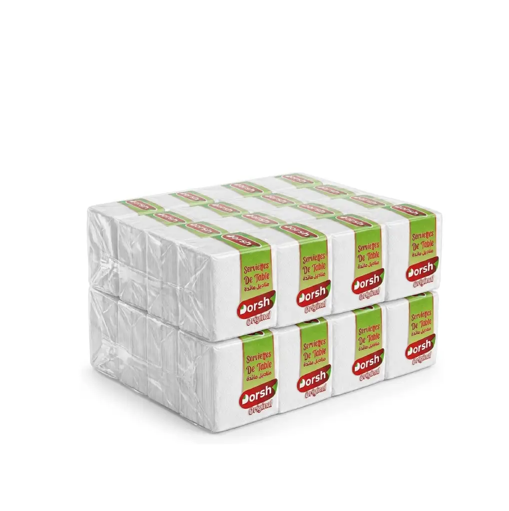 [PAPIER SERVIETTE DORESH ECO] PAPIER SERVIETTE DORESH ECO (sac de 20)