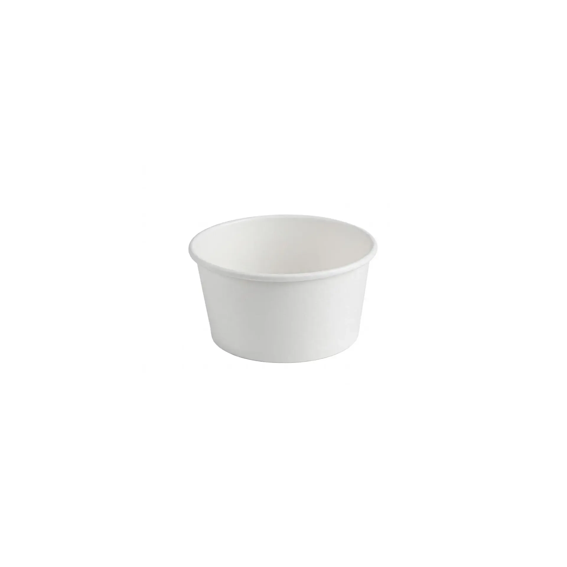 Gobelet à glace 5 oz en carton blanc 140 ml ( 50 unités par sacs) ( 1000 unités par carton) Pro