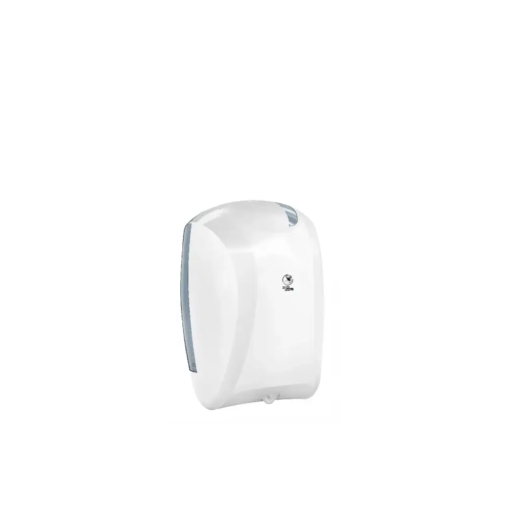 [239] Distributeur d'essuie-mains HACCP à dévidage central OPTIMUM Blanc compatible avec papier 114 MARS