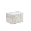 Papier Serviette plié 16 cm x 10 cm 100% ouate, 2 PLY, (200 feuilles x 20 paquets) pour distributeur 261 et 177 MARS