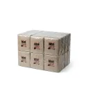 Papier en serviettes marron 1 pli 80F ( 1 unité de vente = Paquets de 100 pièces)( 18 paquets par carton) NOV