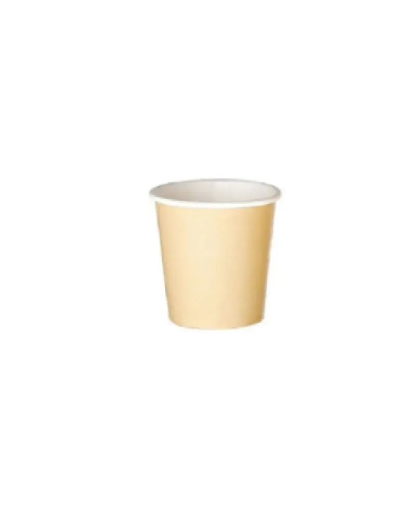 Gobelet en carton couleur kraft 12 cl ( 50 unités par sac × 20 sacs) (1 000 unités par carton) Pro
