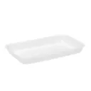 Barquette en polystyrene 1500 gr 27x17,5x4 cm ( 100 unités par sacs ) (5 sacs par cartons)