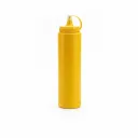 Bouteille à sauce en plastique jaune 1000 ml (33,81 oz) TITIZ ( 24 unités par carton)