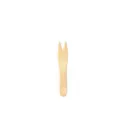 Pique fourchette en bois 8 cm AIS ( 1 unité de vente = sac de 50 pièces) (200 sacs par carton)