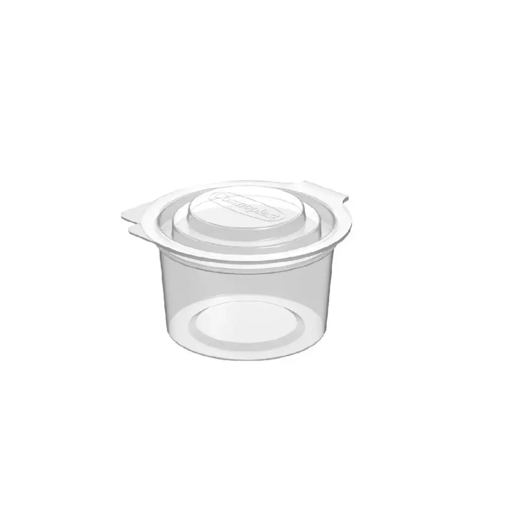 [CE08] Saucière en plastique 80 ml avec couvercle (CE08) cosmoplast