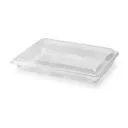 Boîte transparente en PET baklawa 1000 ml pour patisserie OZGE ( 200 unités par carton )