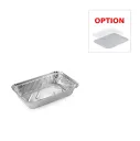 Barquette Aluminium Rectangulaire 890 ml( Carton de 1000 unités ) Cosmoplast
