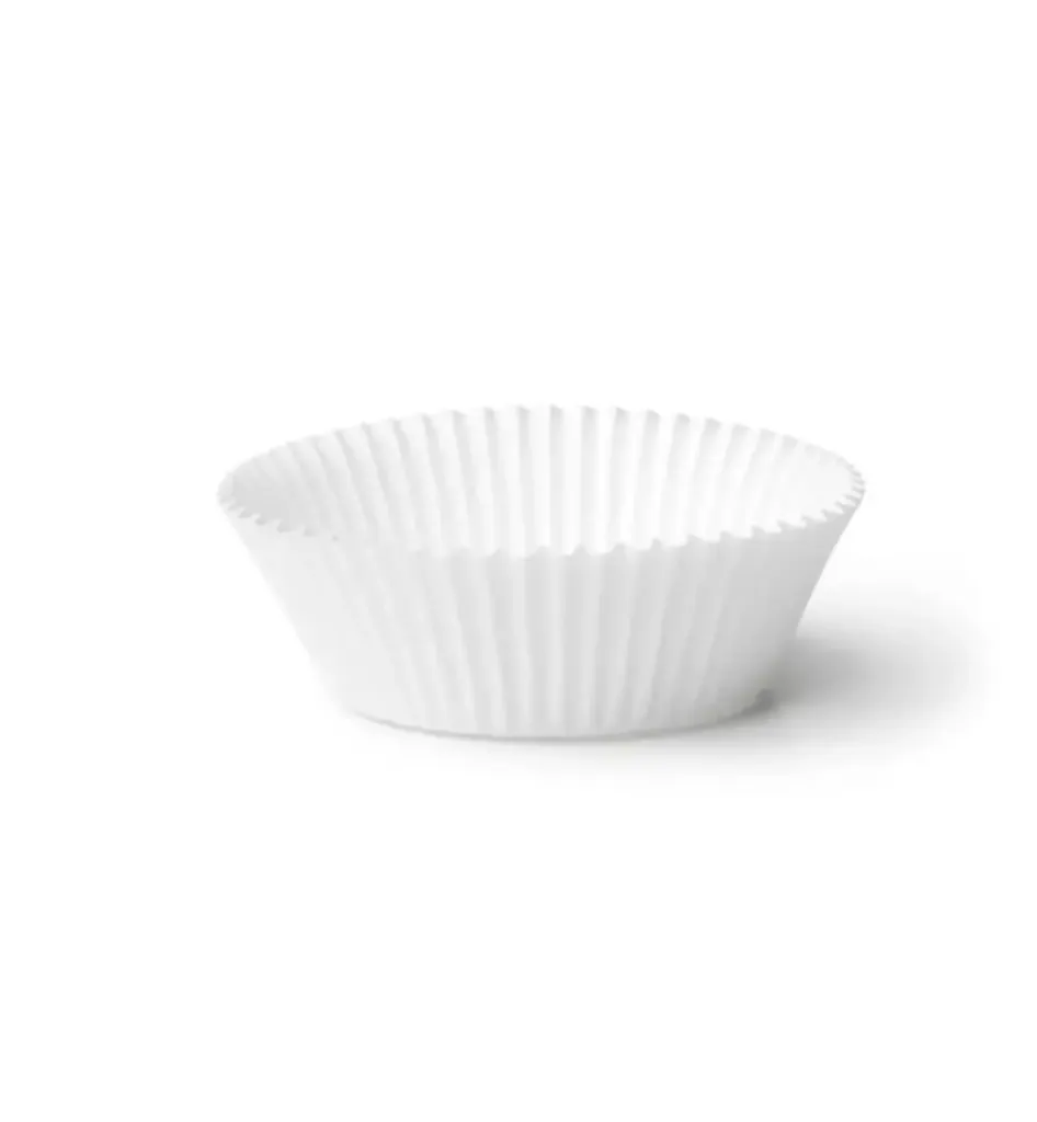 Caissette plissée N°10 blanche SACA (250 pièces par sachet) (100 sachets par carton)( 1 unité de vente = sachet de 250 pièces)