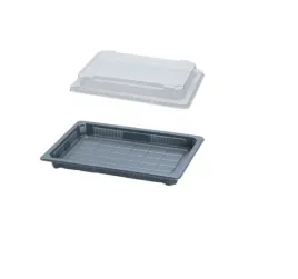 Barquette pour Sushi 215*135 mm en plastique ( 300 unités par carton) OZGE