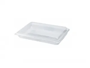 BOITE AVEC COUVERCLE CHARNIERE 500ML (175*120*40mm) Ozge ( 250 pièces)( 20 cartons / palette )