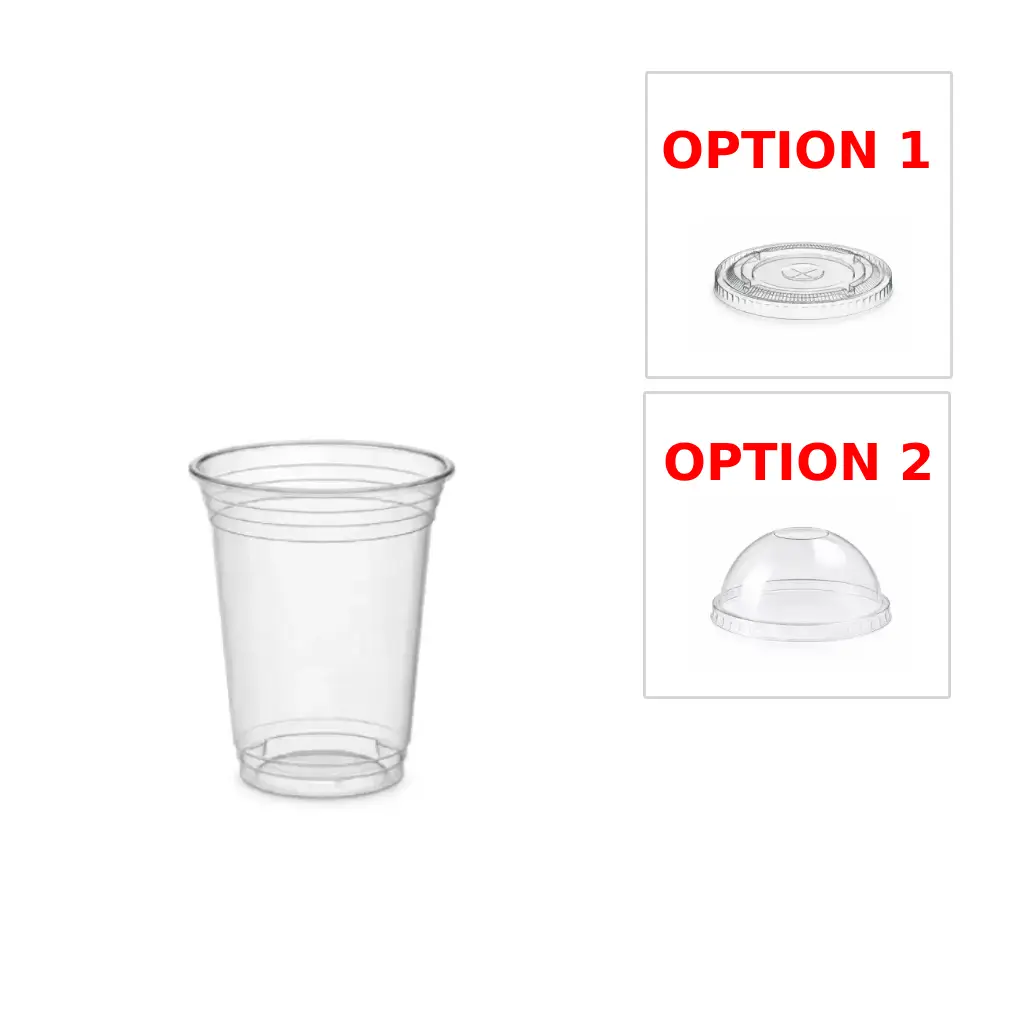 [GOBLET_10_OZ] Gobelet transparent 300 ml ( 10 oz ) en plastique cosmoplast ( 1000 unités par carton)