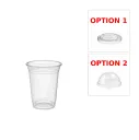 Gobelet transparent 300 ml ( 10 oz ) en plastique cosmoplast ( 1000 unités par carton)