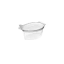 Saucière OSK en plastique 30 ml avec couvercle attaché Ozge ( 2000 pièces par carton)