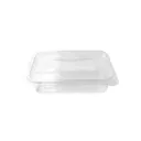 Boîte rectangulaire 750 ml avec couvercle attaché LARPLAST (100 unités × 3 sacs )(300 pièces par carton)