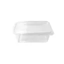 Boîte rectangulaire 1000 ml avec couvercle attaché LARPLAST (carton de 300 pièces)