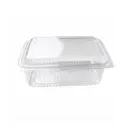 Boîte rectangulaire 1 250 ml avec couvercle attaché LARPLAST / MORECO (carton de 300 pièces)