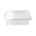 Boîte Rectangulaire 2000 ml avec Charnière attaché LARPLAST / MORECO (300 unités par carton)
