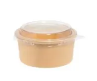 [VI_KRAFT_BOWL_750CC] VI KRAFT BOWL 750 cc + COUVERCLE PET