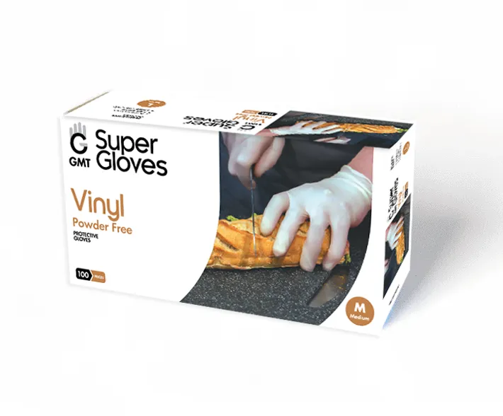 [GMT_VINYLE_MEDIUM_TRANSPARENT] GANT VINYLE MEDIUM TRANSPARENT (Pack de 100 unités)