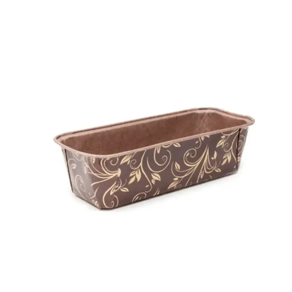 Moule à cake Plumpy marron 199*73*h 62 mm (780 unités par carton) ECOPACK
