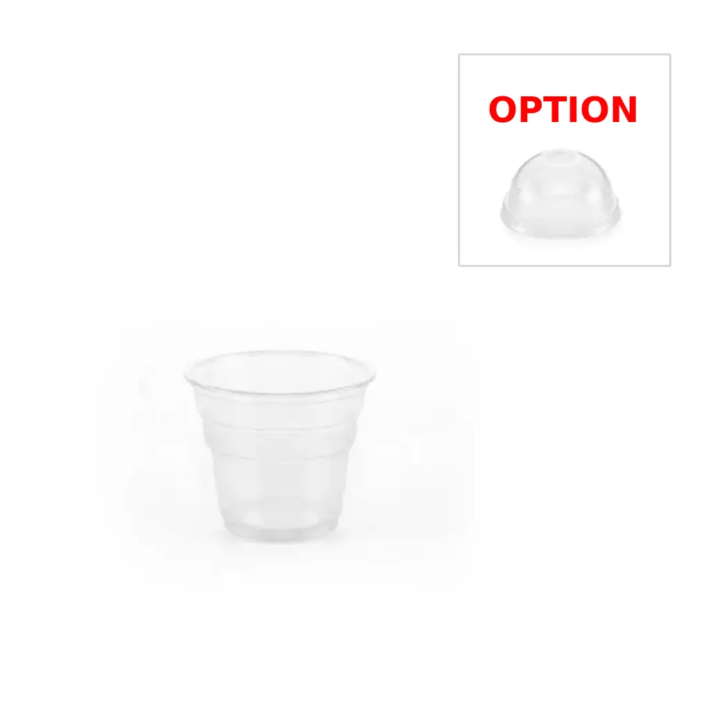 [YOZEL] Coupe à dessert 150 ml à 200 ml en PP pour chaud (20 sacs de 100 unités par sac) (2000 unités par carton) YOMSER