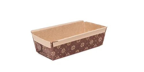 MOULE A CAKE 165*65*50H PLUMCAKE_250GR (864pcs/carton) 516565/O ECOPACK ( 15 cartons par palette)