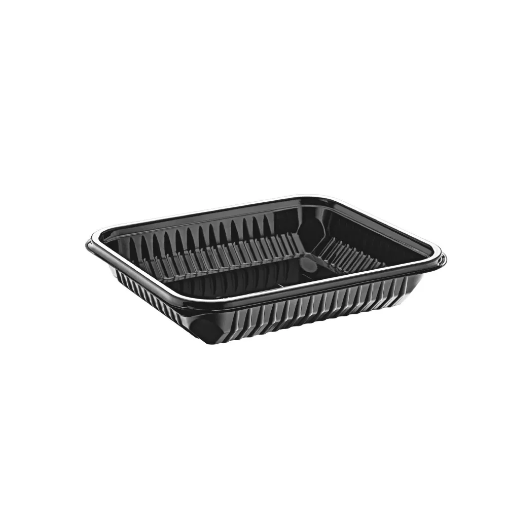 Boite noir micro-ondable 1 compartiment ELTRON (300 unités par unités)