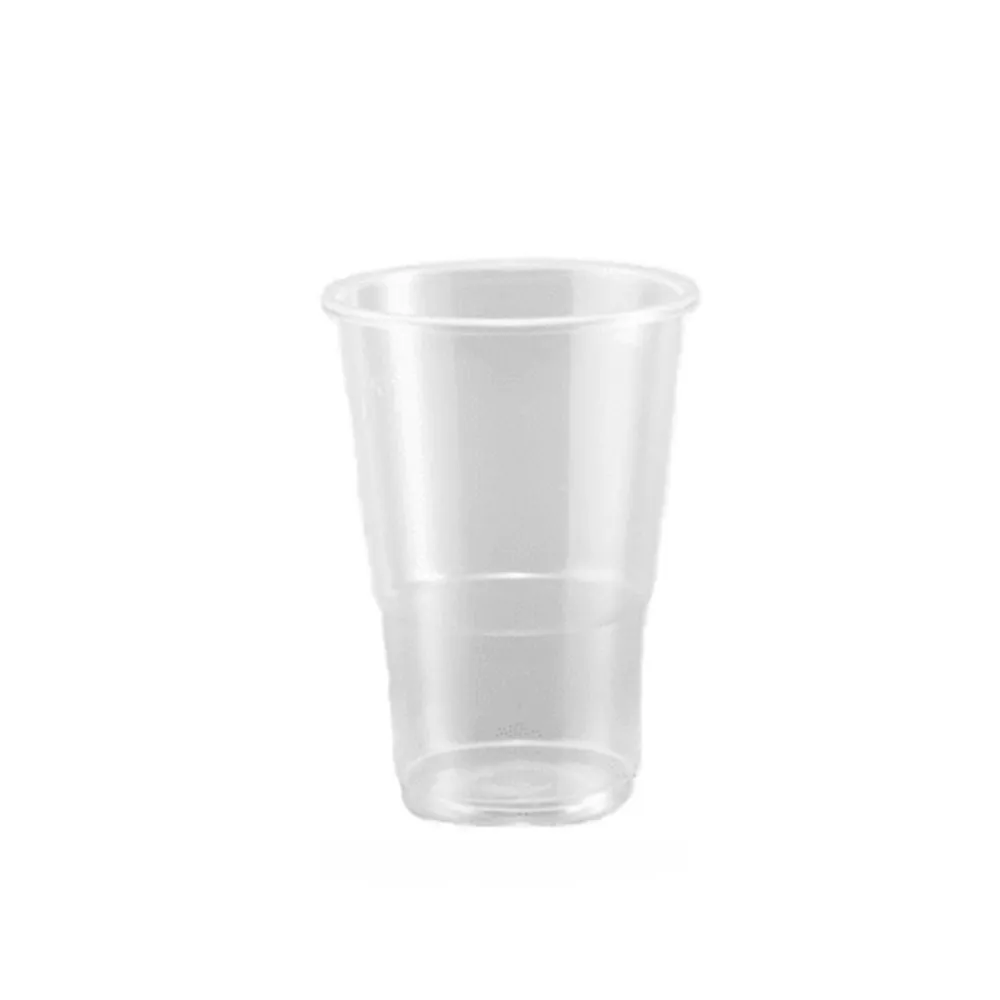 Gobelet transparent 330 ml B330 YOMSER ( 50 unités par sac)( 20 sacs par carton) ( 1000 pièces/ carton)