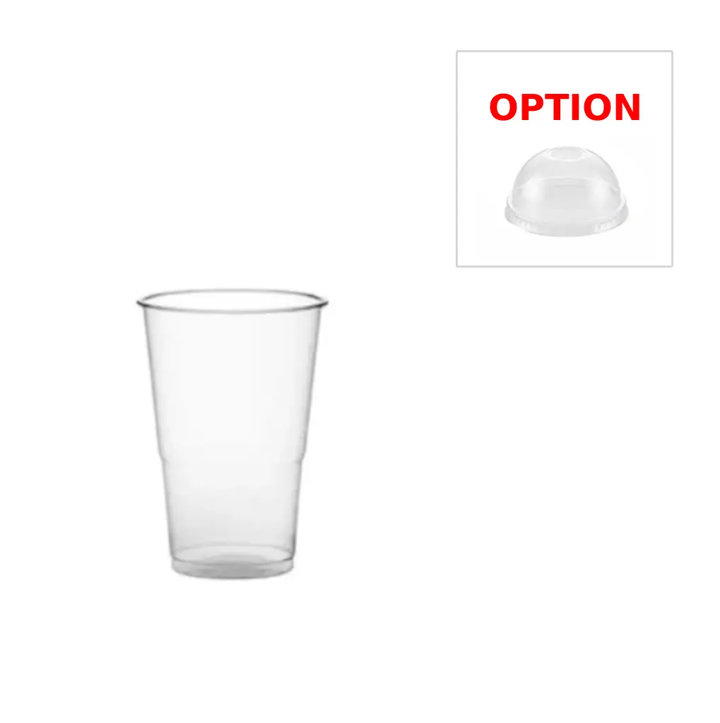 [B330] Gobelet transparent 330 ml en PP YOMSER ( 50 unités par sac)( 20 sacs par carton) ( 1000 unités par carton)