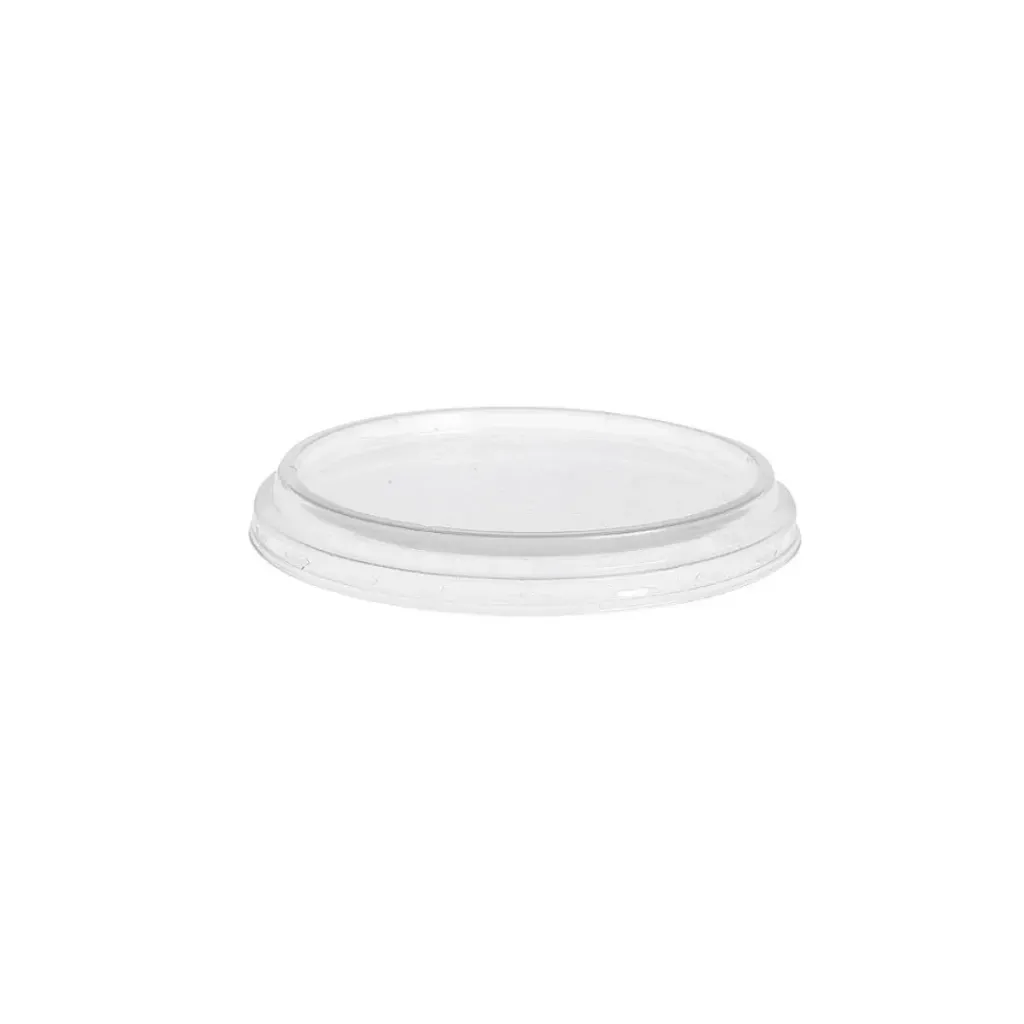 COUVERCLE Verrine ronde en PS Crystal 60 cc (Sac de 30 unités)(10sacs/carton) (300 unités)/carton