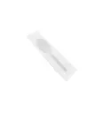 Cuillère transparente emballée en plastique (3 sacs de 400 unités) (1200 unités par carton) NOV