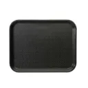 Plateau de service rectangle 41x30 cm Noir – COSMOPLAST (Carton de 25 pièces)
